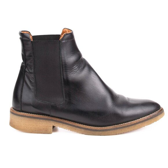 Everlane The Chelsea Boot Black Leather Rubber Sole Women's 9.5 - Picture 9 of 14